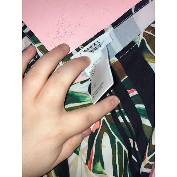 NWT Tribal Sport tropical triangle hem Summer dress size XS - Picture 5 of 9